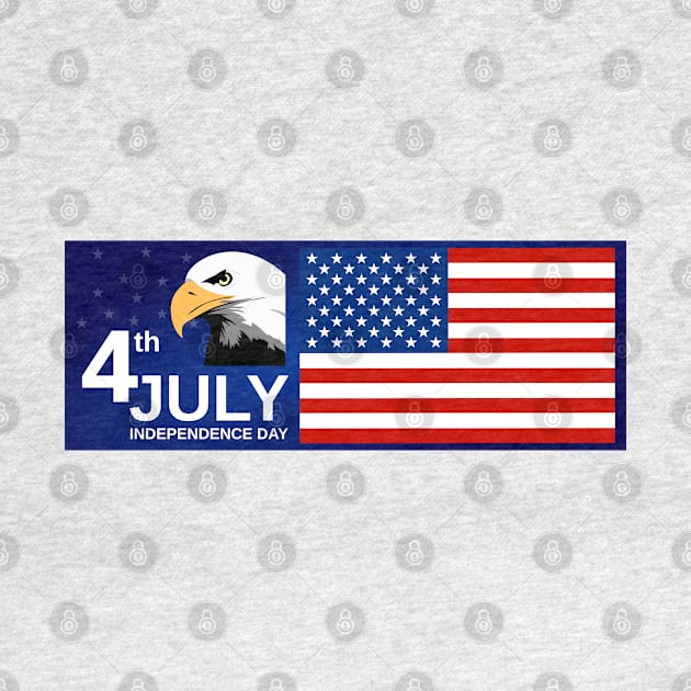 4th of July by  Colorful&Goldie